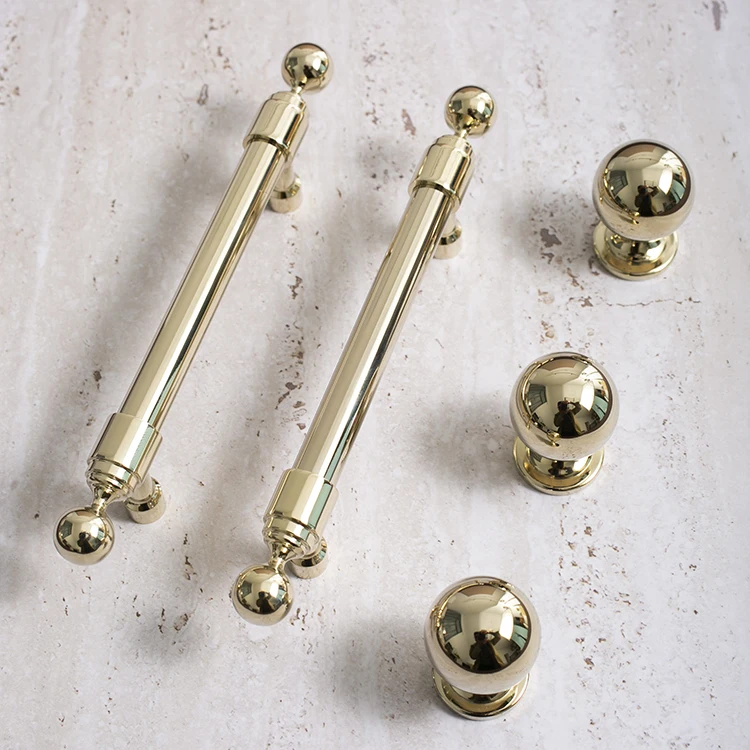 Latão sólido Pull Handle para porta do