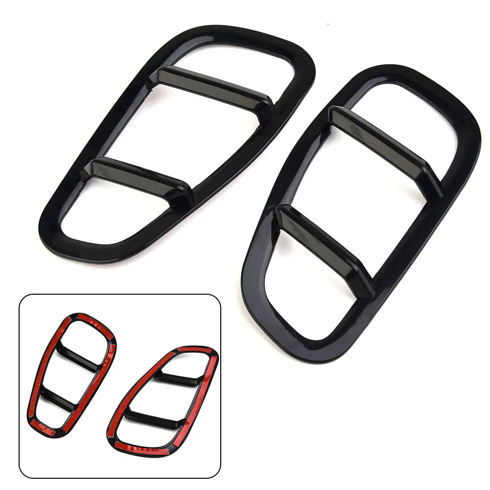 

Durable Side Lamp Covers Side Lamp Cover Black ABS Car Protector For Jeep -Renegade 2015+2pcs Car Styling Accessories Parts