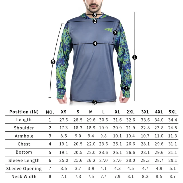 KastKing Men's Hoodie Shirt UPF 50 Sun Protection Long Sleeve Fishing Shirt  UV Protection Shirt Sizes XS through 5XL New - AliExpress