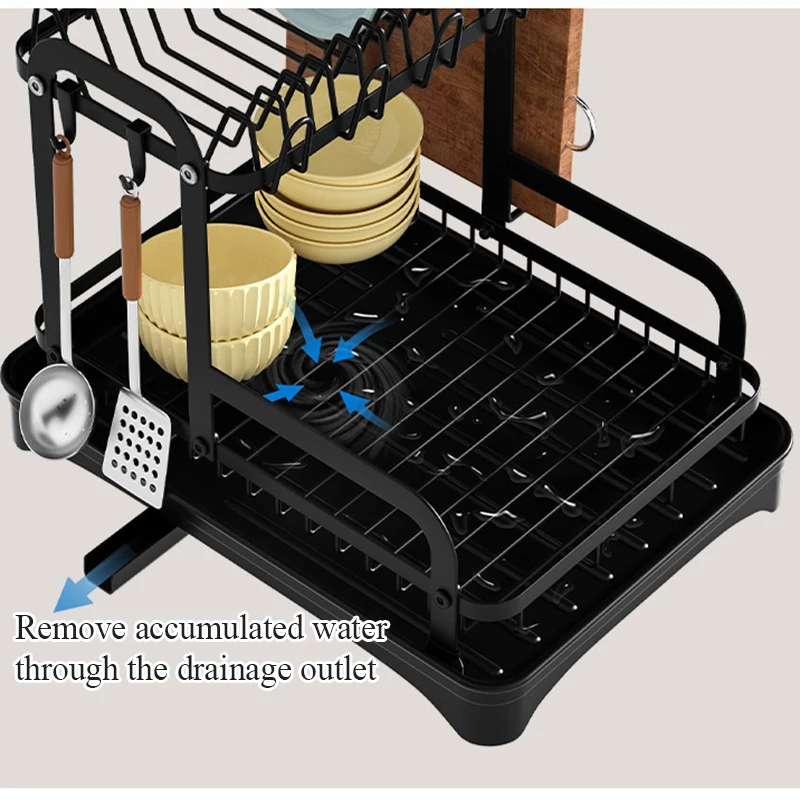 2-Tier Dish Drying Rack 3