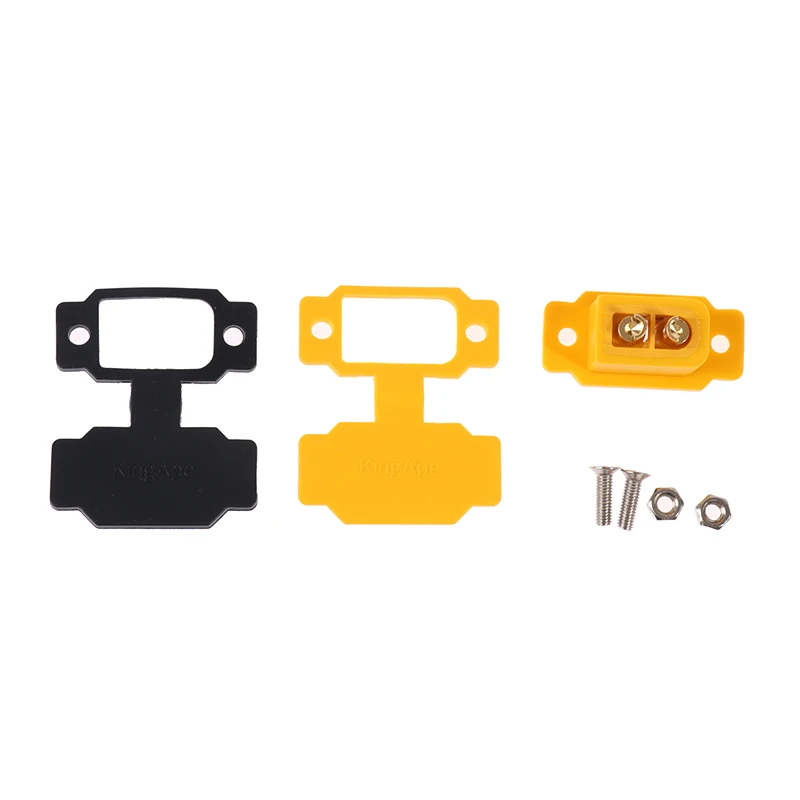 

1PC XT60BE-F Brass Gold Plated Male Connector with Dust-proof Cover