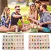 65 Tiles Seaside Escape Game Block Party Board Game Card Game Set Party Event Pattern Battle Game Props Supplies ﻿ 1