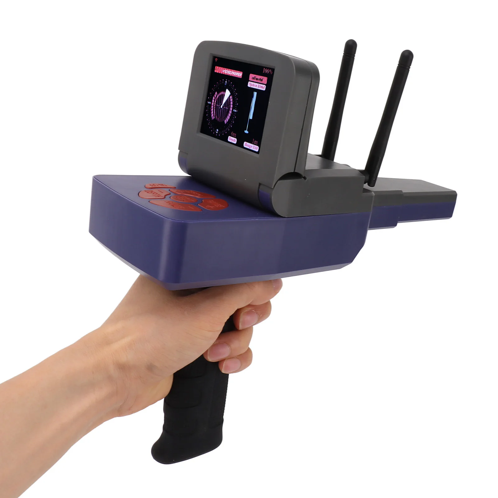 30m depth metal detector 1500m range underground metal finder scanner