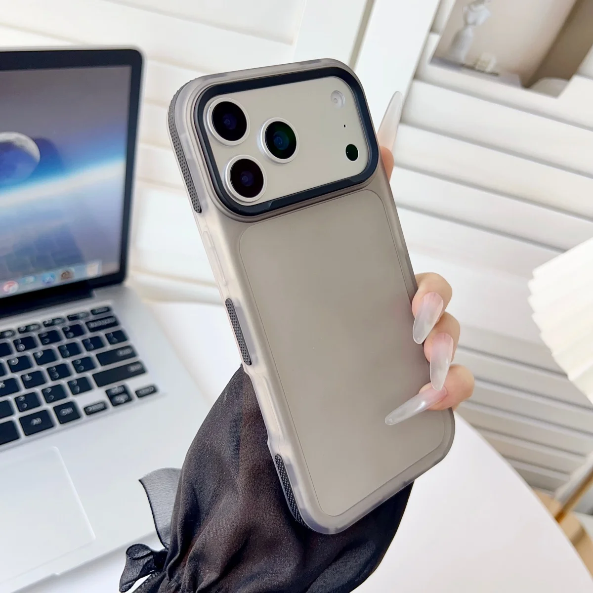 Ultra Thin Frosted Clear Soft TPU Shockproof Matte Translucent Phone Case
