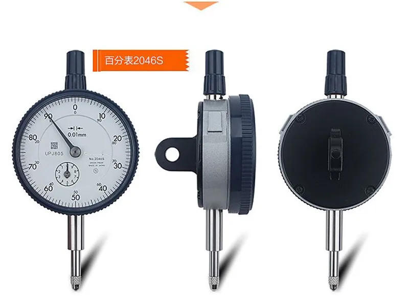 Mitutoyo Cnc Dial Indicator 010mm 2046s Meter Precise 0.01mm