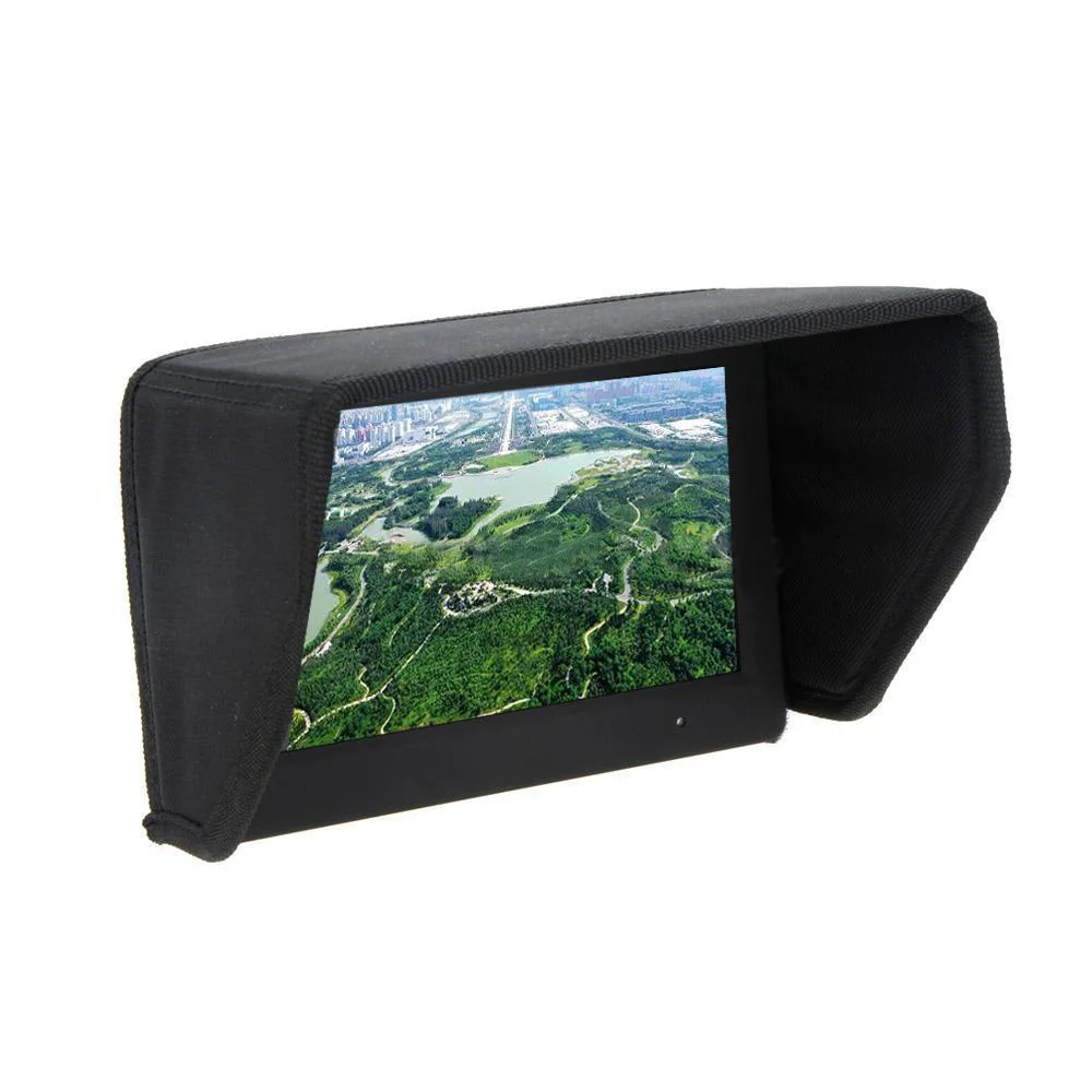 5.8G FPV Black 7 inch 7 LCD Monitor Display Sunshade Sun Shade Sun Hood  For Ground Station Phantom Displayer