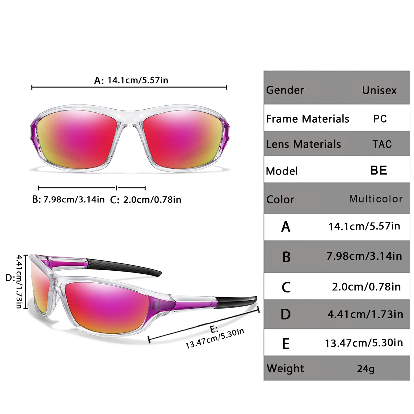 Polarized Cycling Sunglasses Outdoor Sports