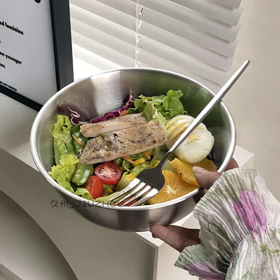 Stainless Steel Large Capacity Mixing Bowl 5