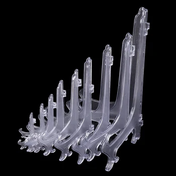 10PCS 3-7inch Portable Easels Plate Holders Display Stand Stander Picture Frame Photo Tools Display Dish Rack Home Decor