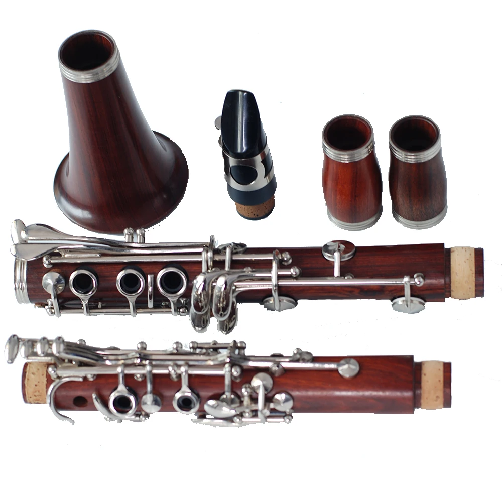 Redwood body clarinet nickel-plated bb-tone 17Key