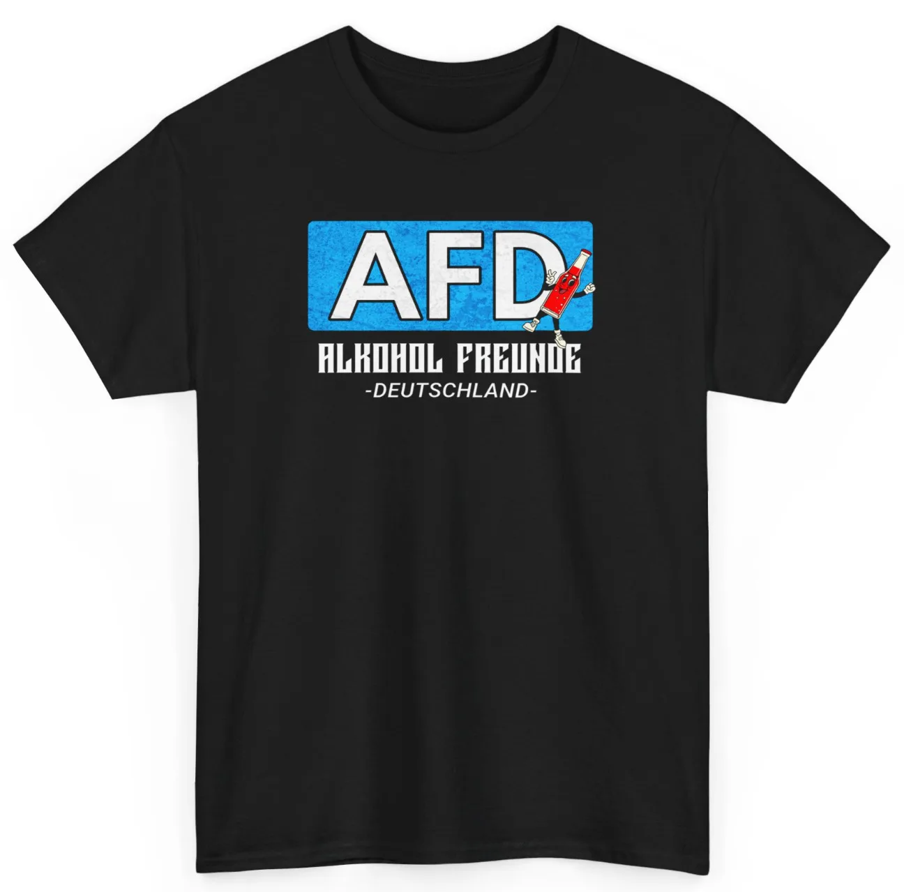 Auto Freunde Deutschland T Shirt AFD-T-Shirt-Malle-Alkohol-Freunde-Deutschland-JGA-feierendes-Bier