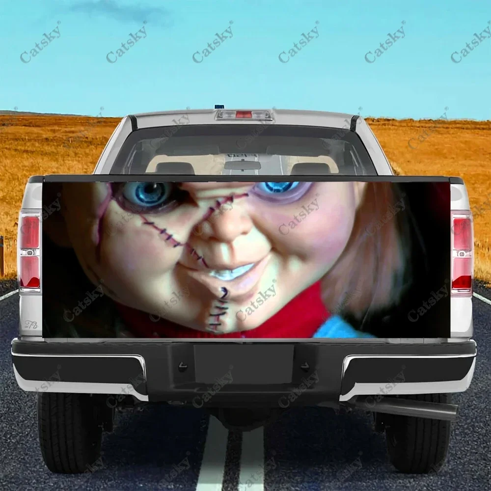 

Chucky Horror movies Car sticker rear appearance modification package vinyl universal suitable for auto truck decals
