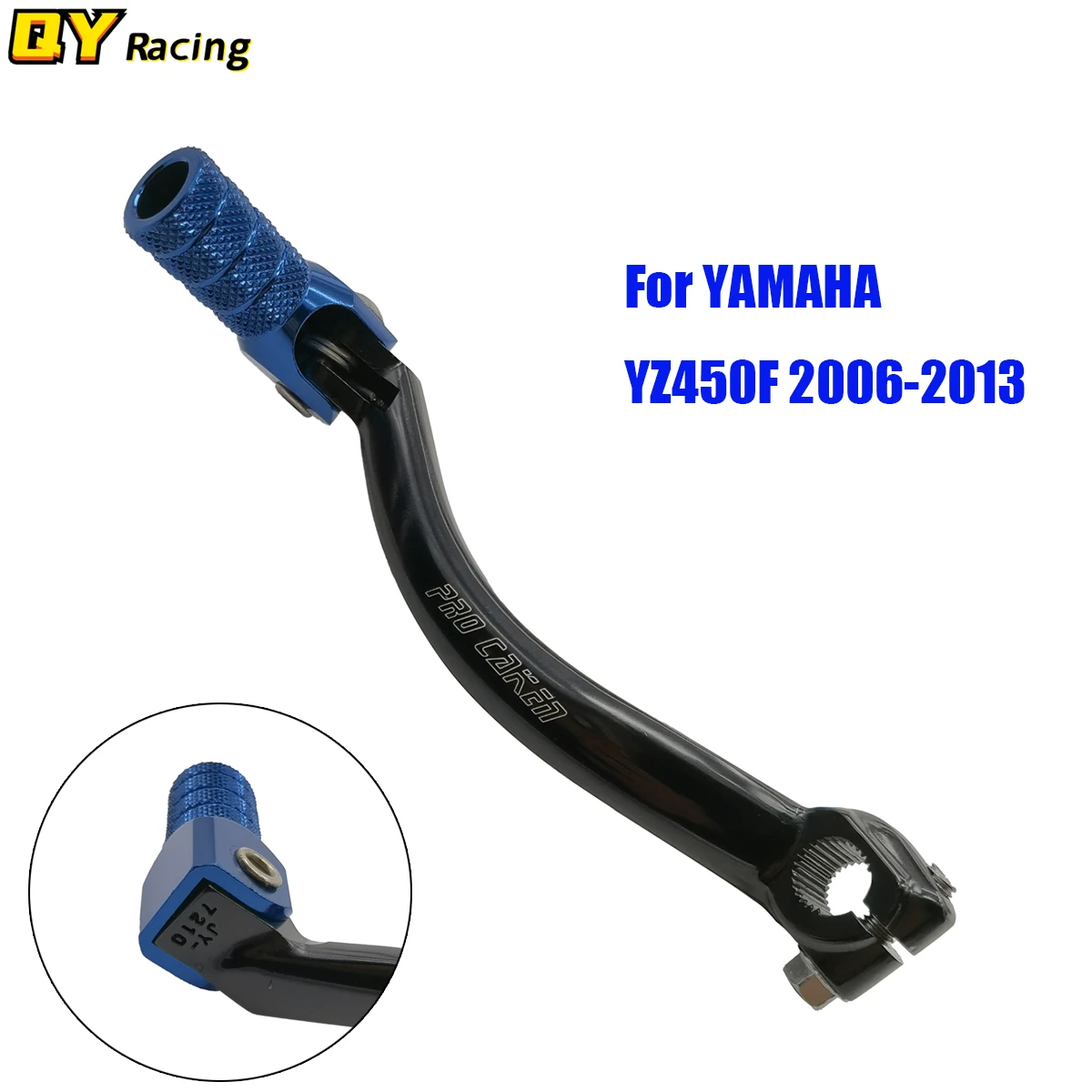 

Motocross Gear Shift Lever Folding Tip Aluminum For Yamaha YZ 450F YZ450F 2006 2007 2008 2009 2010 2011 2012 2013 Pit Dirt Bike