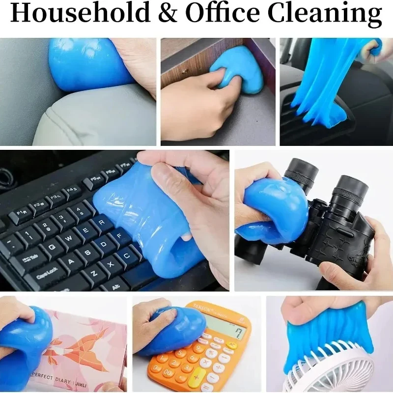 Cleaning Gel Car Cleaning Tool Cleaning Magic Mud Car Detailing Cleaner Car Cleaning Gel Reusable Auto Interior Putty Cleaner For Cleaning
