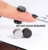 3 Pairs Crystal Strong Magnetic Ear Stud Clip Earrings for Men and Women Punk Round Zircon Magnet Earrings Non Piercing Jewelry 4