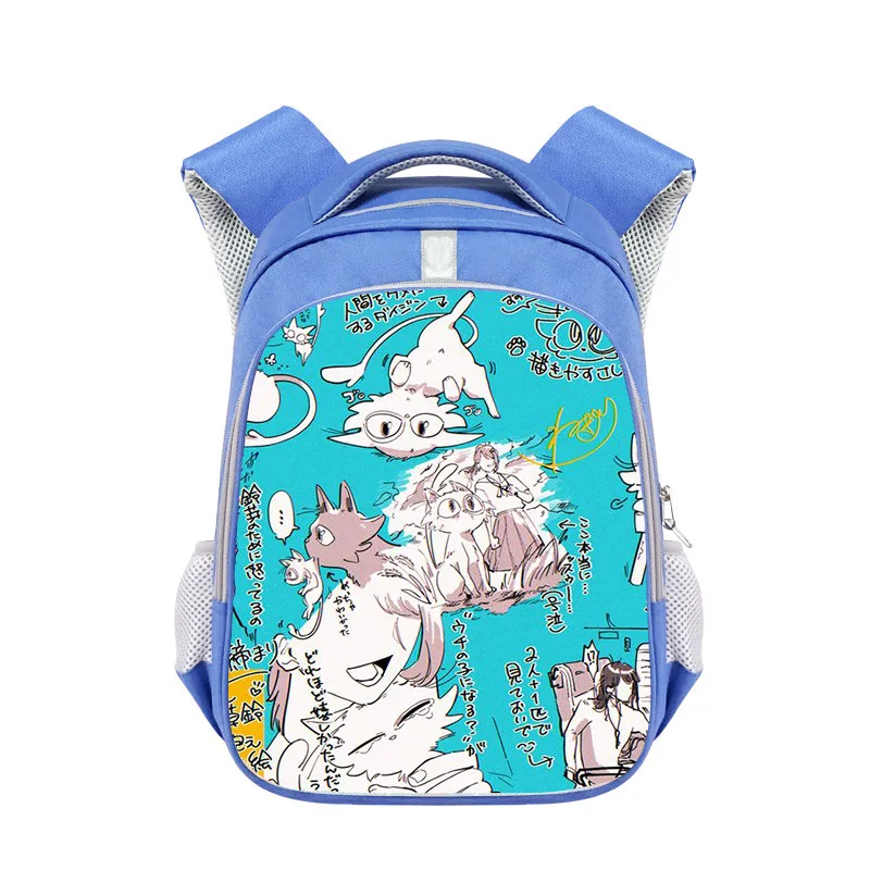 

2023 New Anime Suzume No Tojimari Cartoon Cute Schoolbag Children's Fashion Backpack Kindergarten Burden-reducing Backpack