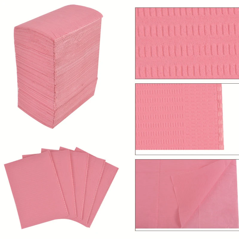 20Pcs Nail Art Table Mat Manicure Disposable Clean Pads for Nails Care Gel Polish Waterproof Tablecloth Manicure Tool Lint Paper disposable nail pads
