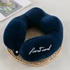 1PC Travel Neck Pillow Travel Neck Cushion Durable U-Shaped Travel Portable Neck Pillow Airplan Soft Pillow PP Cotton 2