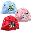 Disney Spring Autumn Baby Girl Boy Minnie Mickey Mouse Jacket Coat Kids Teen Cartoon Zipper Outerwear Children Baseball Clothing