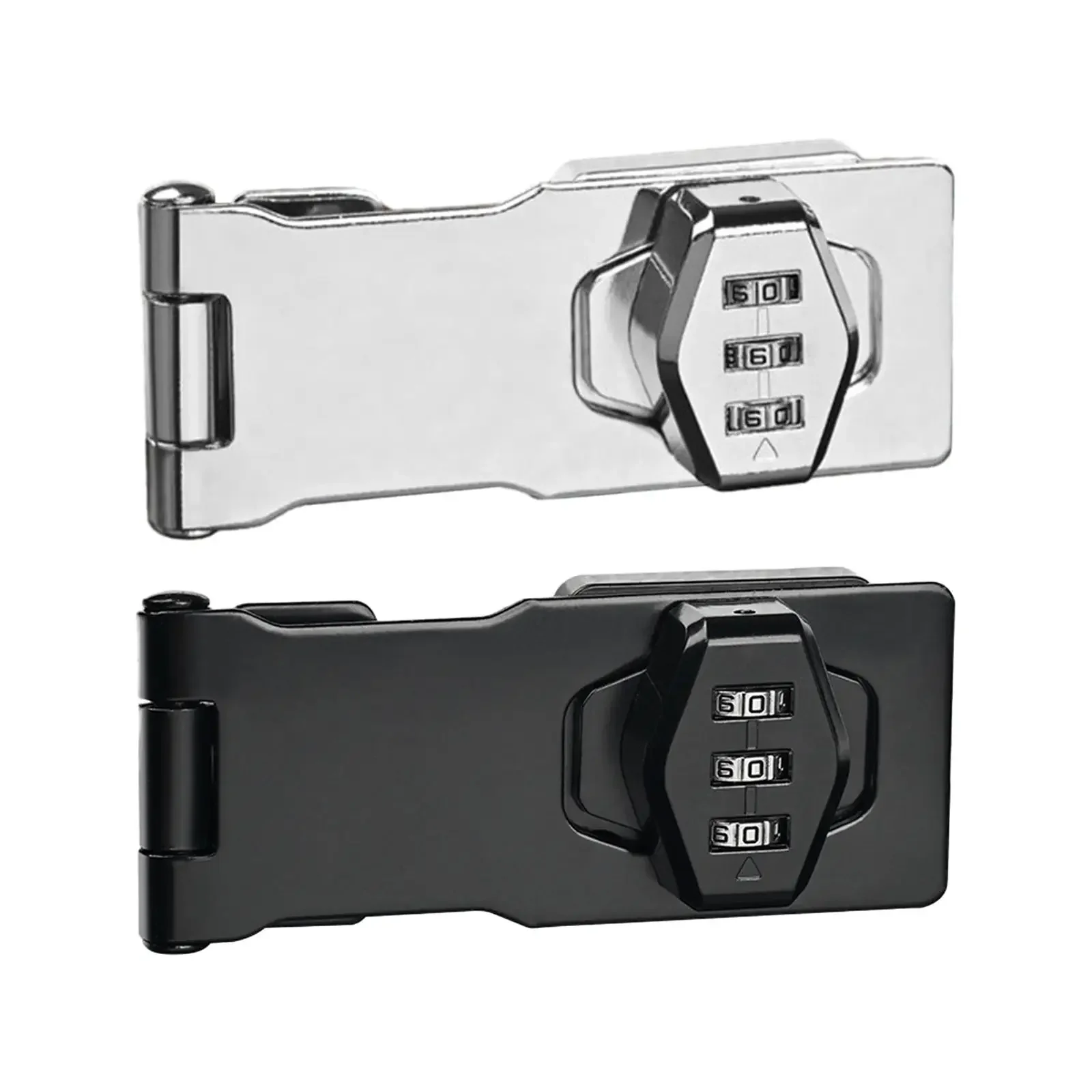 Mechanical Password Lock Household Password Lock Rotary Hasp Locks Keyless for Garden Interior Mailbox Bathroom Pet Doors