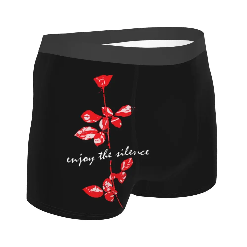 Custom Electronic Rock Depeche Cool Mode Boxers Shorts Men Briefs Underwear Cool Underpants