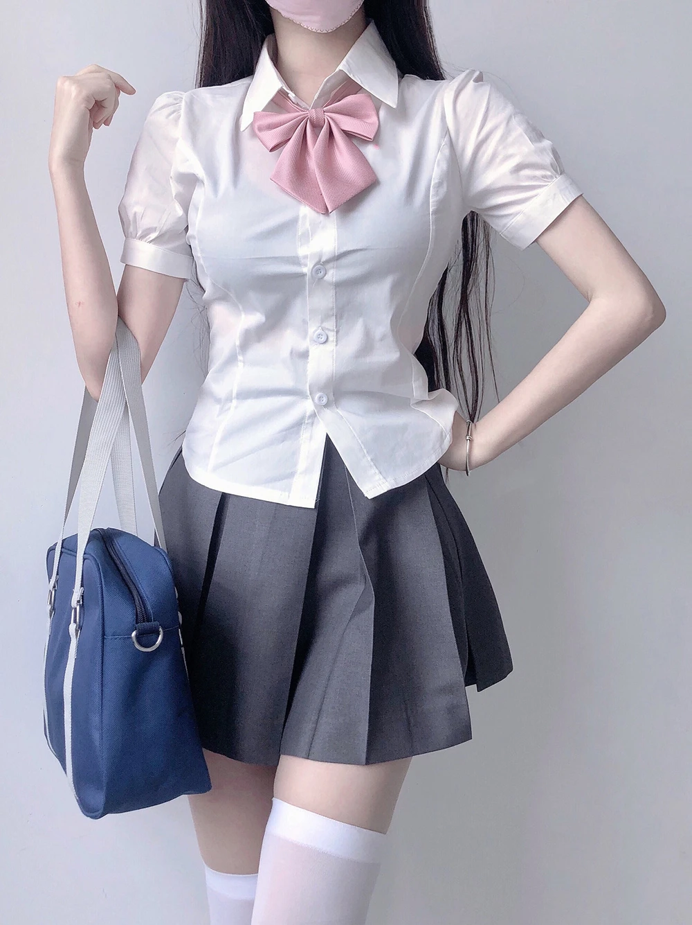 일본 섹시한 소녀 레이스업 셔츠, 섹시한 수집 허리, 얇은 여름 셔츠, Jk 고등학교 유니폼, 클래스 학생 천| | -  Aliexpress
