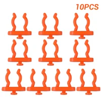 10pc Wall-Mounted Hardware Tool Holder Plastic Storage Hanging Board Hole Hook Parts Garage Organize Attachment for Workshop 2