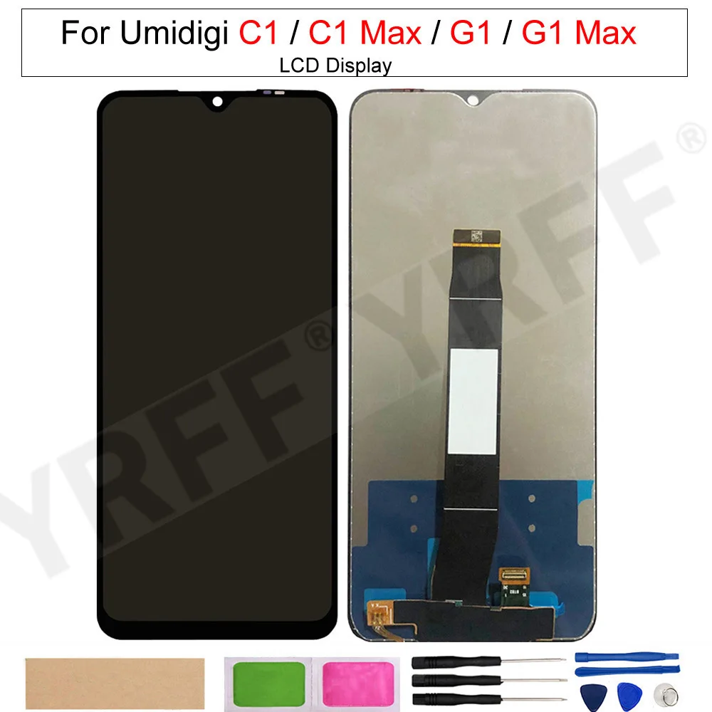 

LCD Screen Display For Umidigi C1 Max / G1 Max LCD Display Touch Screen Digitizer Assembly Phone Repair Replacement