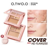 O.TWO.O Liquid Concealer Cream Waterproof Full Coverage Concealer Long Lasting Face Scars Acne Cover Smooth Concealer Makeup