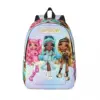 Rainbow High Slumber Party Backpack Middle High College School Student Bookbag Men Women Daypack Outdoor 1