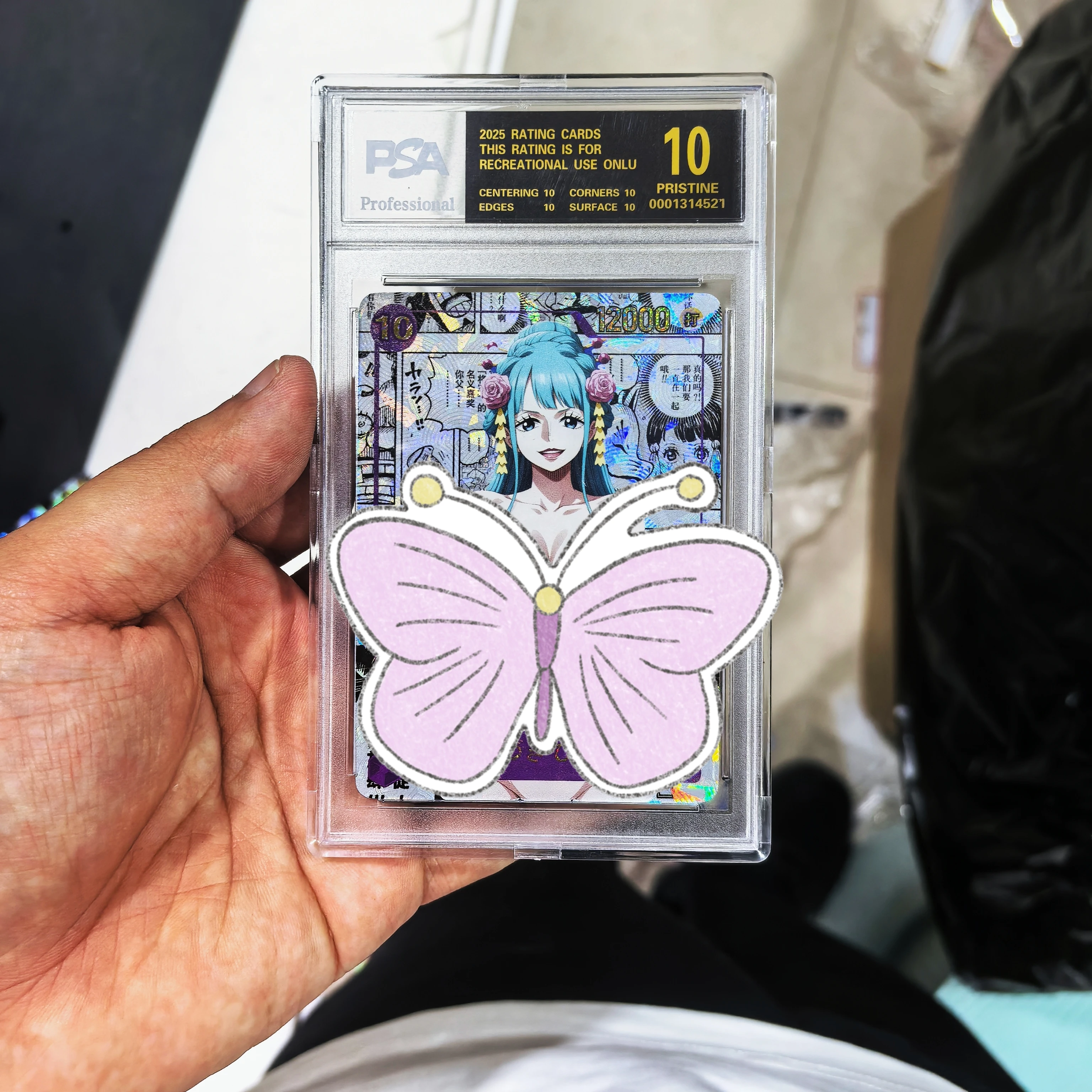 diy one piece opcg psa10 Self Control Collect Signature Trading