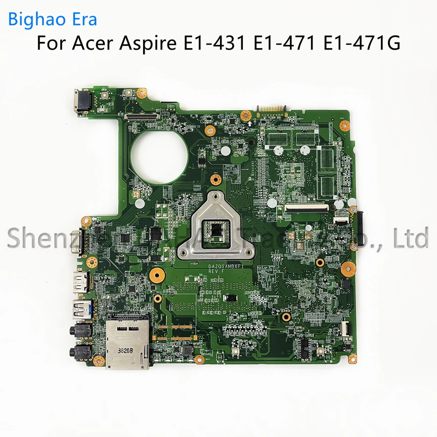 Placa-mãe do Portátil para Acer Aspire E1431 E1-471 V3-471 E1-471g Hm77 Chipconjunto Gt630m1gb Dazqsamb6f1 Dazqsamb6e1 Nbv7b11001 - Imagem 6