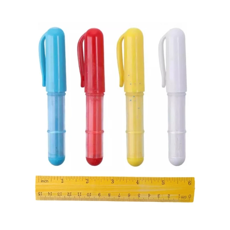 

4/5 Pcs Fabric Chalk Markers Pen-shaped Tailors Chalk Erasable Chalk Wheel 667A