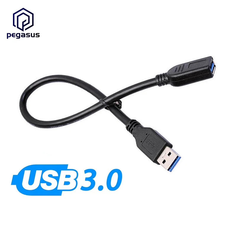 

Кабель-удлинитель USB 100 типа А «Папа-мама», 30 см, 3,0 шт.