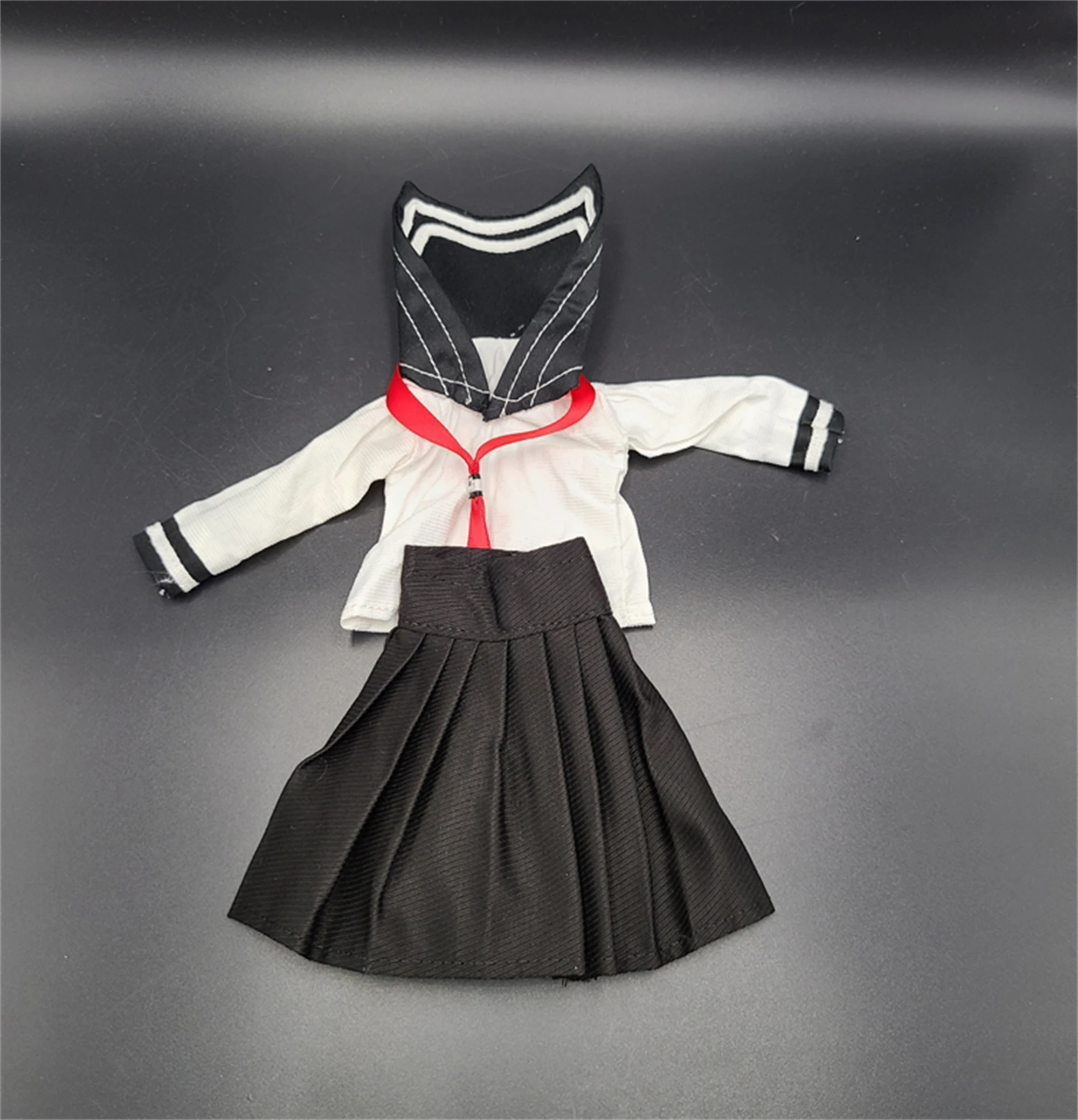 

1/6 School Uniform Set Black Skirt Fit for 12'' TBLeague JIAOU Action Figure
