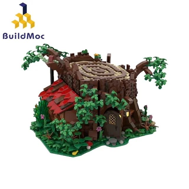 BuildMoc Building Blocks Set: Fairy Cottage A Magical World of Imagination