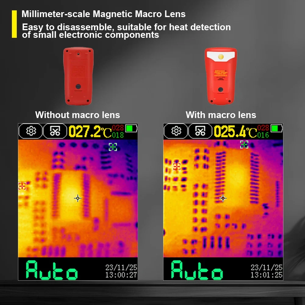 Macro Lens for TOOLTOP ET13S Thermal Imager Multimeter ET13S thermal imager macro lens