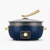 Electric hotpot pot household multifunctional mandarin duck split type large capacity electric stir fry pot electric frying pan 1