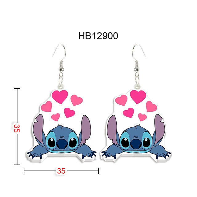 Pendientes De Lilo Y Stitch - Pendientes De Broche - AliExpress