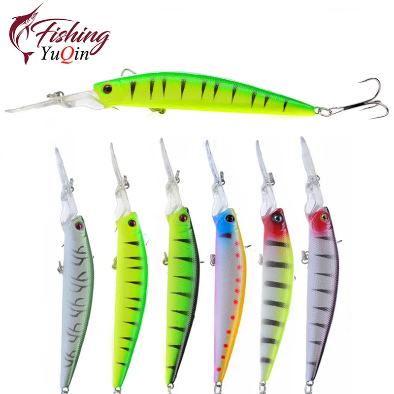 1pcs Minnow Fishing Lure 14.5cm 15g Crankbait Artificial Hard Bait Fly Tackle Plastic Fish Wobbler Pesca Japan | Спорт и развлечения