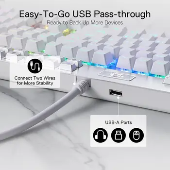 Redragon K550 RGB Gaming 104 Keys + 12 Macro G Keys Wired Mechanical & Wrist Rest Keyboard 2