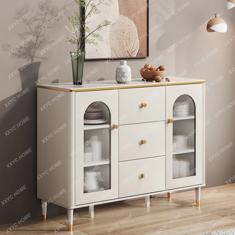 

Sideboard Cabinet Wall-Mounted Simple Modern Household Light Luxury Kitchen Cupboard