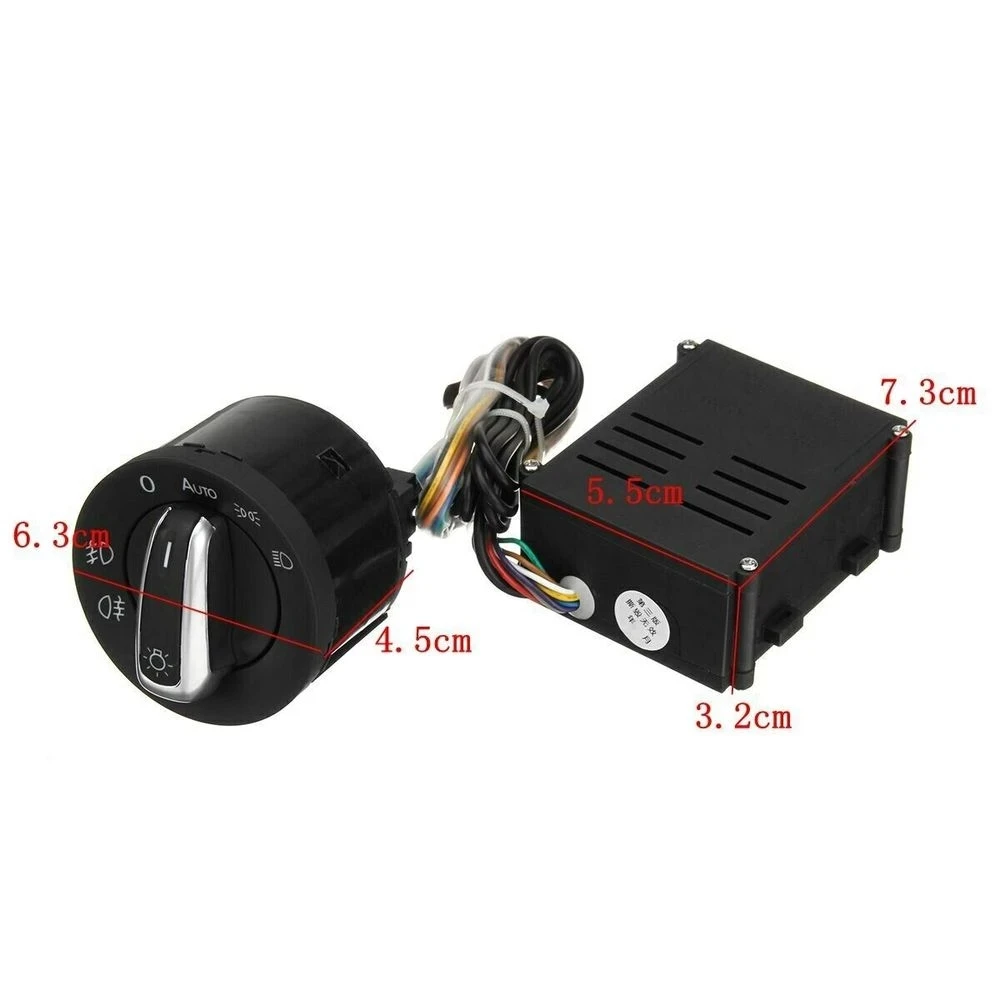 CloudFireGlory Für VW Golf 4 Jetta MK4 Passat B5 Polo Bora Bettle Für Skoda  Fabia AUTO Scheinwerfer Schalter mit Licht sensor Modul - AliExpress