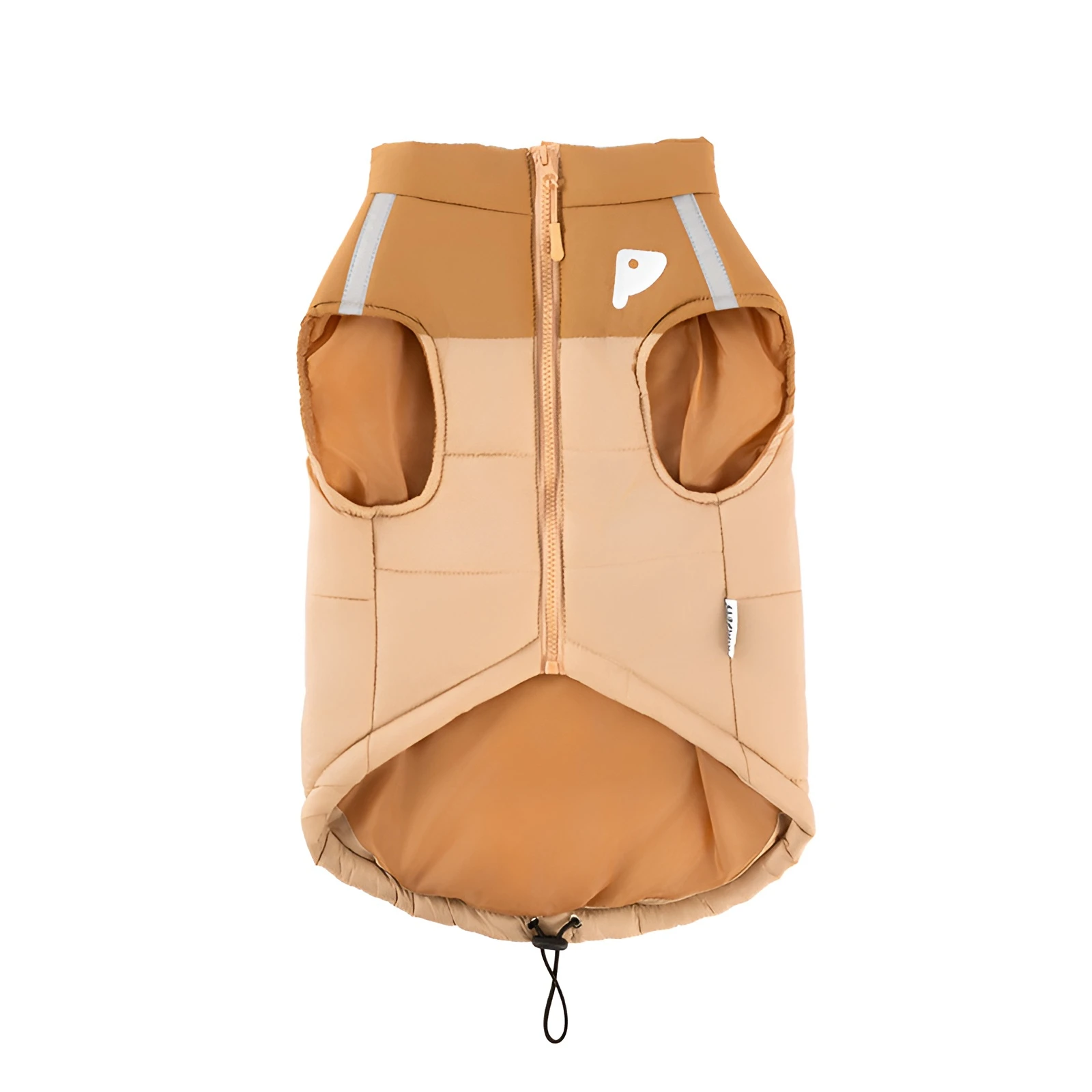 khaki cotton vest
