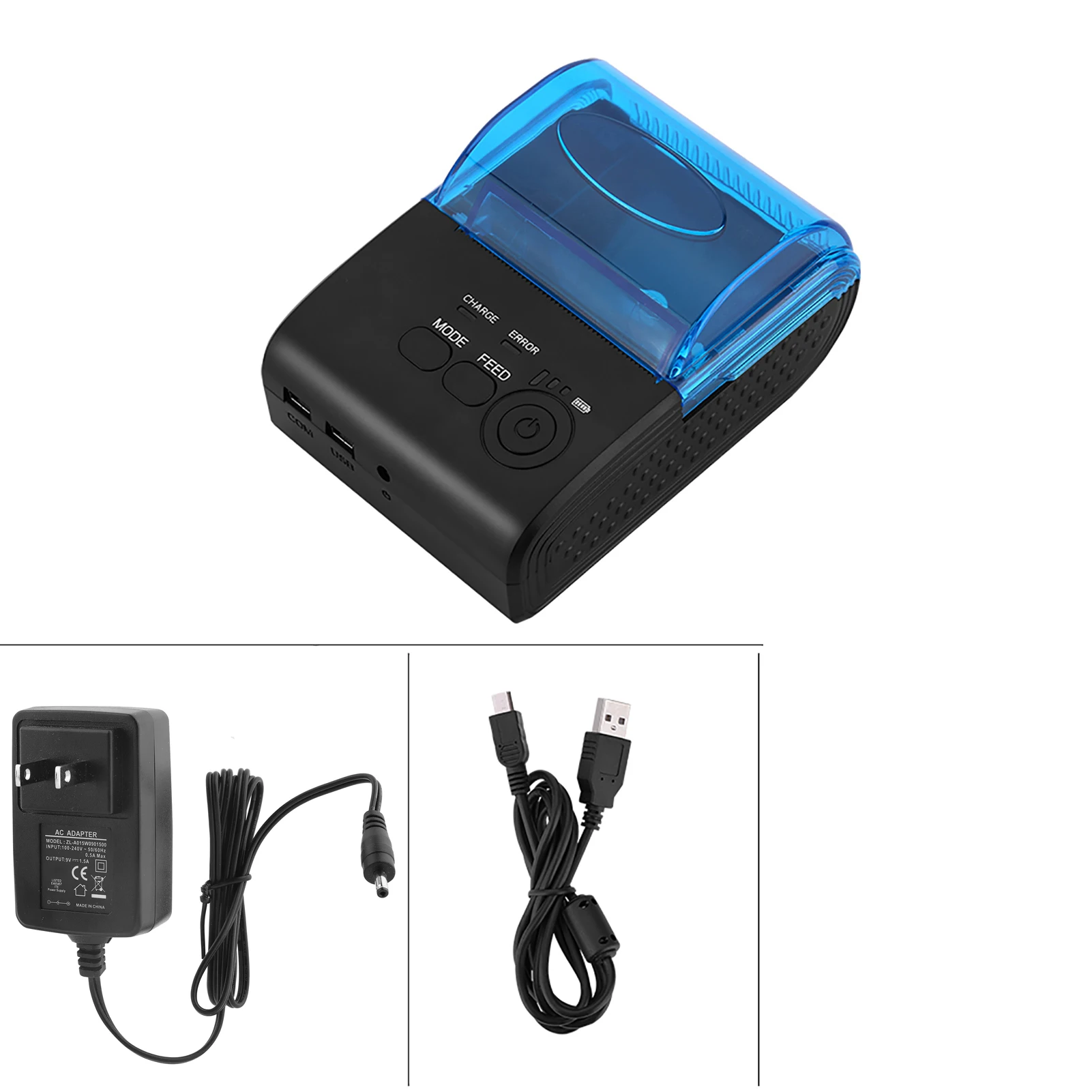 【Sale】58mm Mini Portable Bluetooth 4.0 Thermal Receipt Printer POS/ESC/STAR for Android Bluetooth Thermal Printer