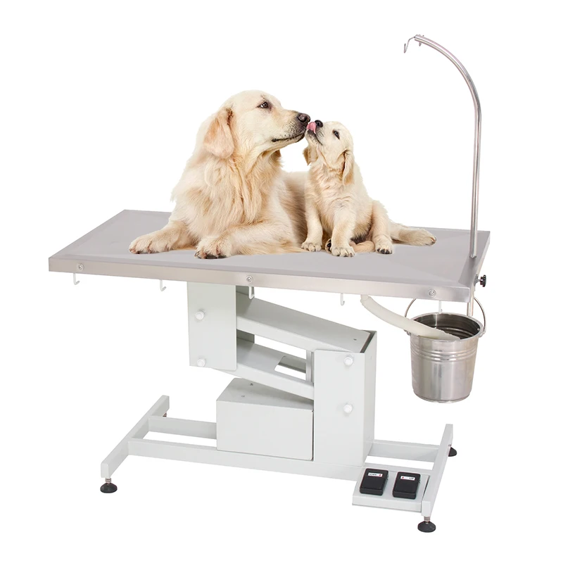 TOPVETMED Veterinary Instrument Elevator Surgical Animal Operating Table (HF-872E) pet oper table