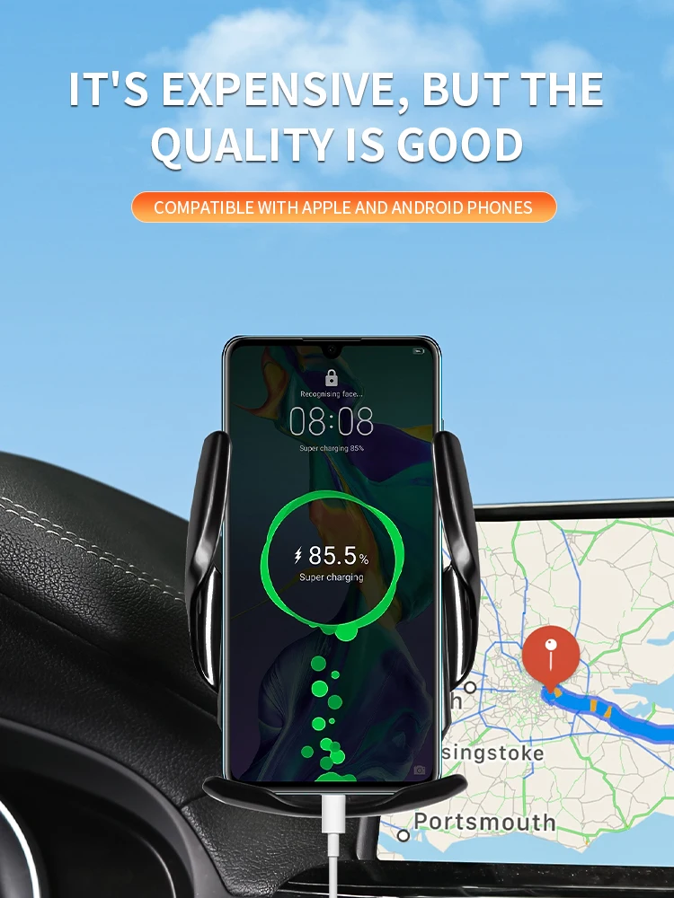 스크린 차량용 휴대폰 거치대 GPS 브래킷 중력 마운트 지원 자동차 스탠드 액세서리 (네타 V 2020 2021 2022 아야 2023 용)