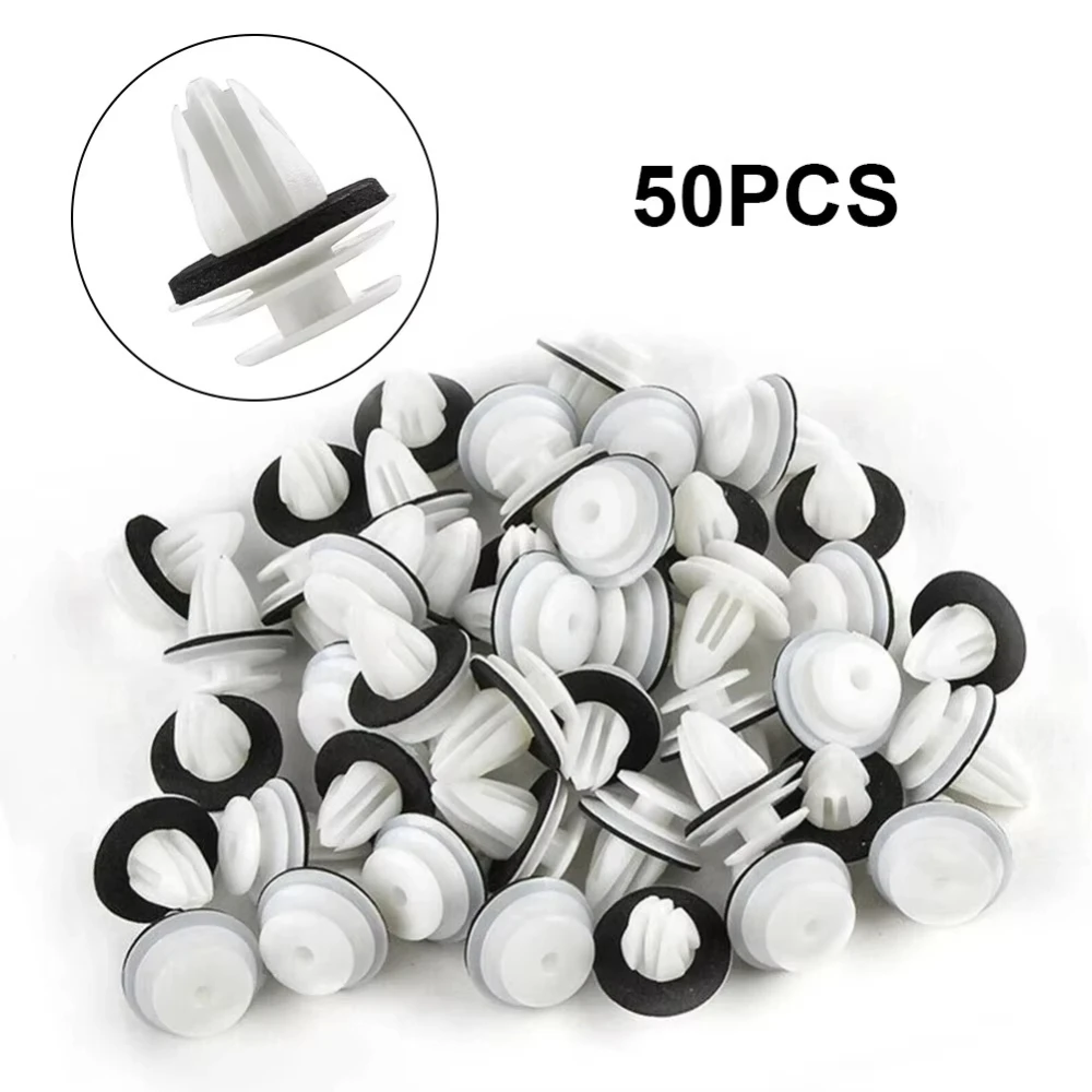 50Pcs Car Interior Door Panel Card Trim Fastener Clips Auto Bumper Mudguard Automotive Fastener Clip Car General Accessories - Image 3