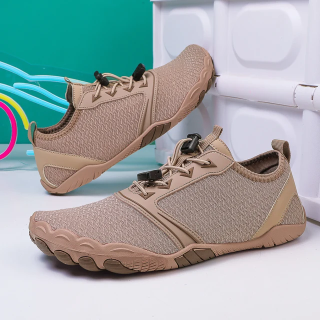 Summer Quick-Dry Water Shoes for Men and Women, Beach Shoes, Non-Slip, Cut-Resistant, Suitable for Surfing, Drifting, Fishing, Pure White Water Park Shoes, Gym, Indoor Running, Cross-Training, Yoga
