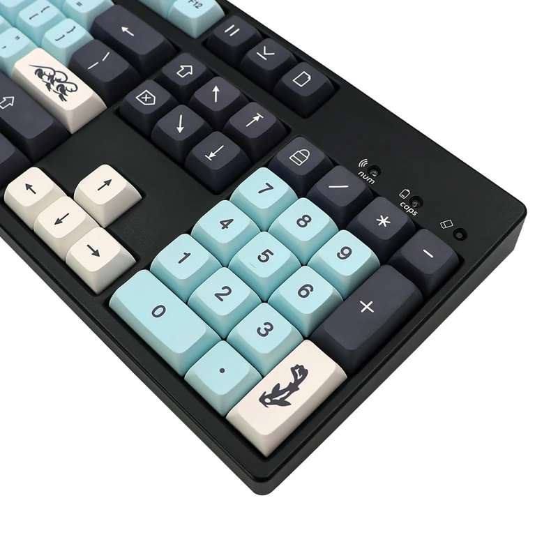 

Mizu 132 Keys Keycap PBT XDA 5 Sides Dye Sub Mechanical Keyboard Keycaps
